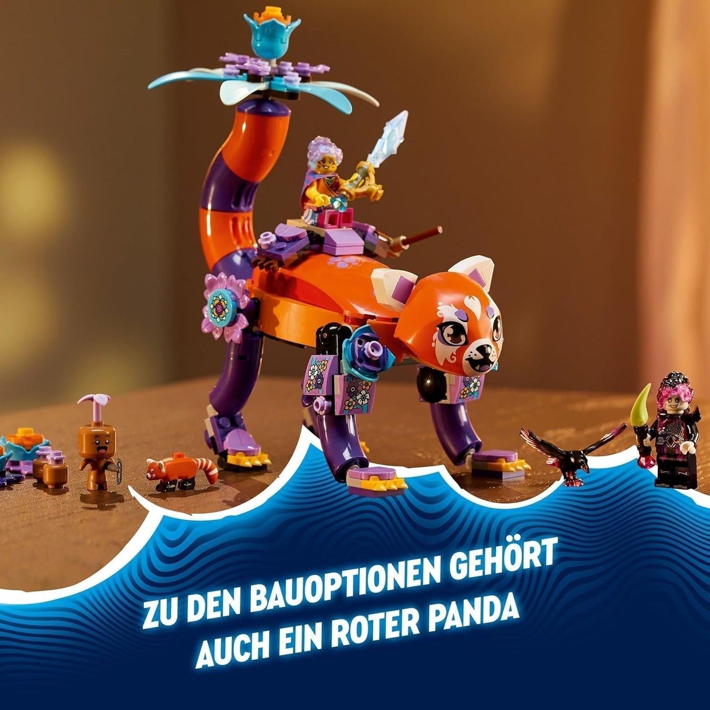 LEGO Dreamzzz Izzies 3 en 1, animales de ensueño, huevo mágico con minifiguras y figuras de animales de Izzy y Dizzy, juego de fantasía, regalo para niñas y niños de 8 años 71481 Juegos de construcción Besuche den LEGO-Store
