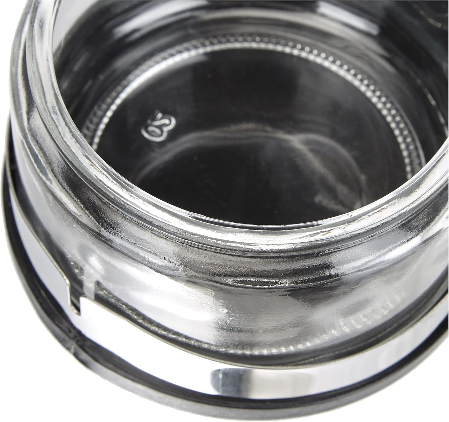 Coctelera Classic, 250 ml, con cuchara, acero inoxidable, plateado/transparente, 13 x 10 x 9 cm, 2 unidades