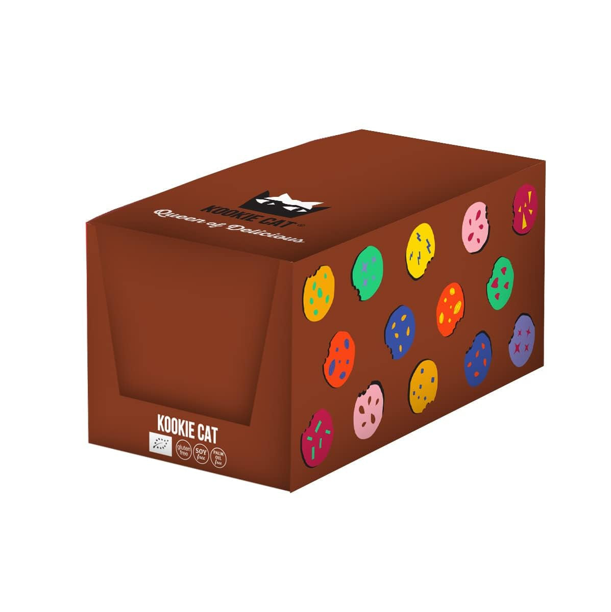Chocolate con doble nuez - Vegano, sin gluten, sin soja, galletas de avena y anacardos orgánicos - Paquete múltiple de 12 x 50 g (paquete de 2)