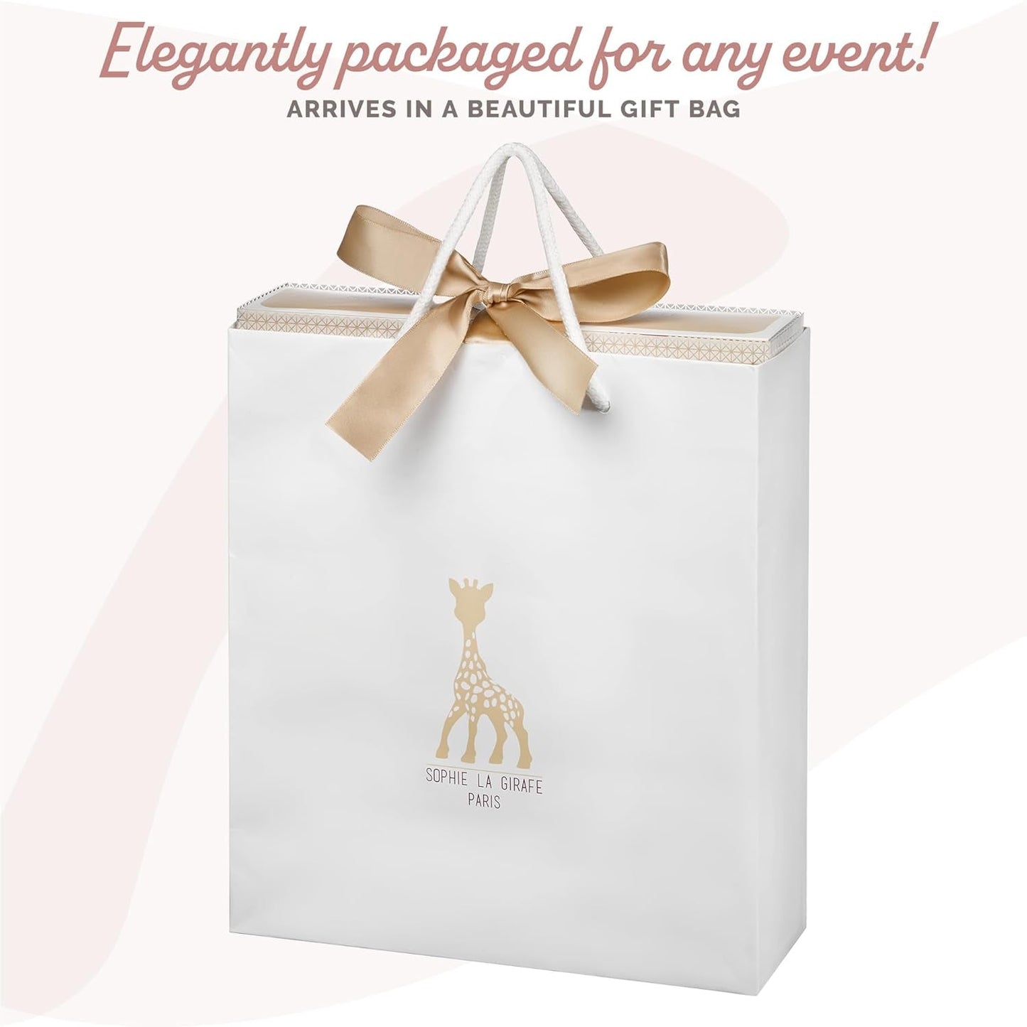 Set regalo cumpleaños Sophie la jirafa Pouet sonajero Sophiesticated 00012 Juguetes Bebe Naty Shop