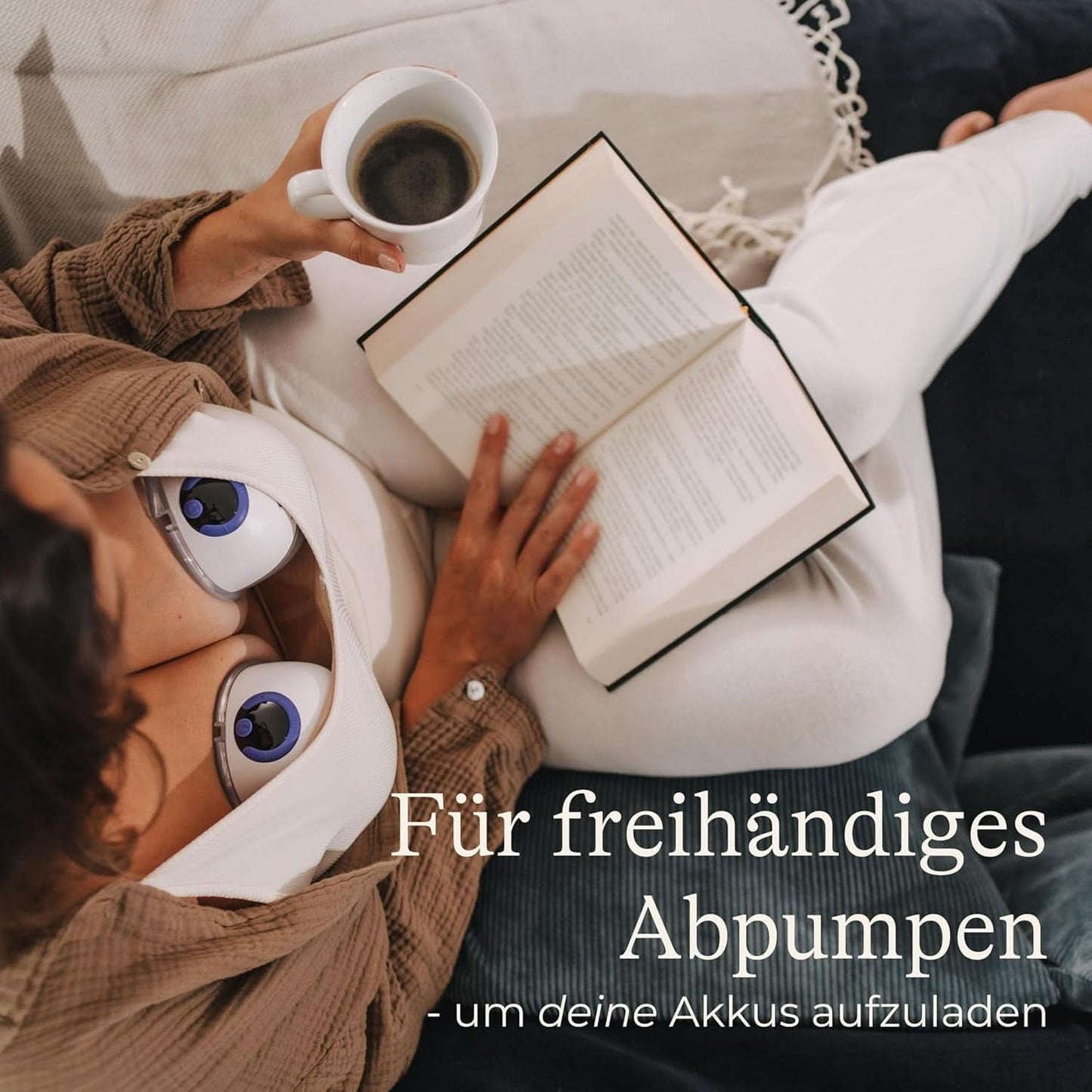 Lansinoh Tragbare Elektrische Doppelmilchpumpe – Freihändig Und Leise Abpumpen Ohne Kabel & Schläuche – Wiederaufladbarer Akku – Einfache Bedienung & Reinigung - Accesorios manos libres Alimentación y lactancia Bebe Naty Shop