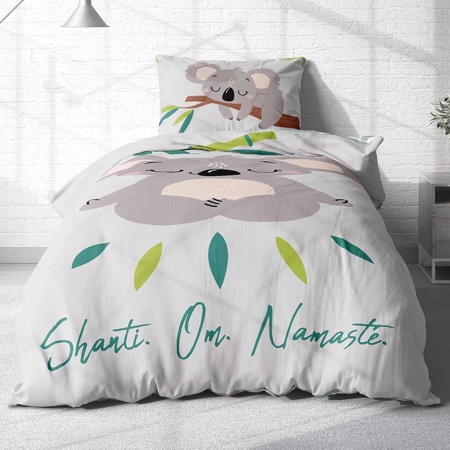 Ropa de cama infantil y juvenil, unisex, Ursulet Koala, algodón Ropa de cama - infantil Naty Shop