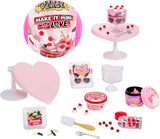 MGA Miniverse - Make It Mini with Love - Mini coleccionables, kit de manualidades de resina DIY, serie del día de San Valentín, réplicas de alimentos, no comestible - Para coleccionistas y niños a partir de 8 años