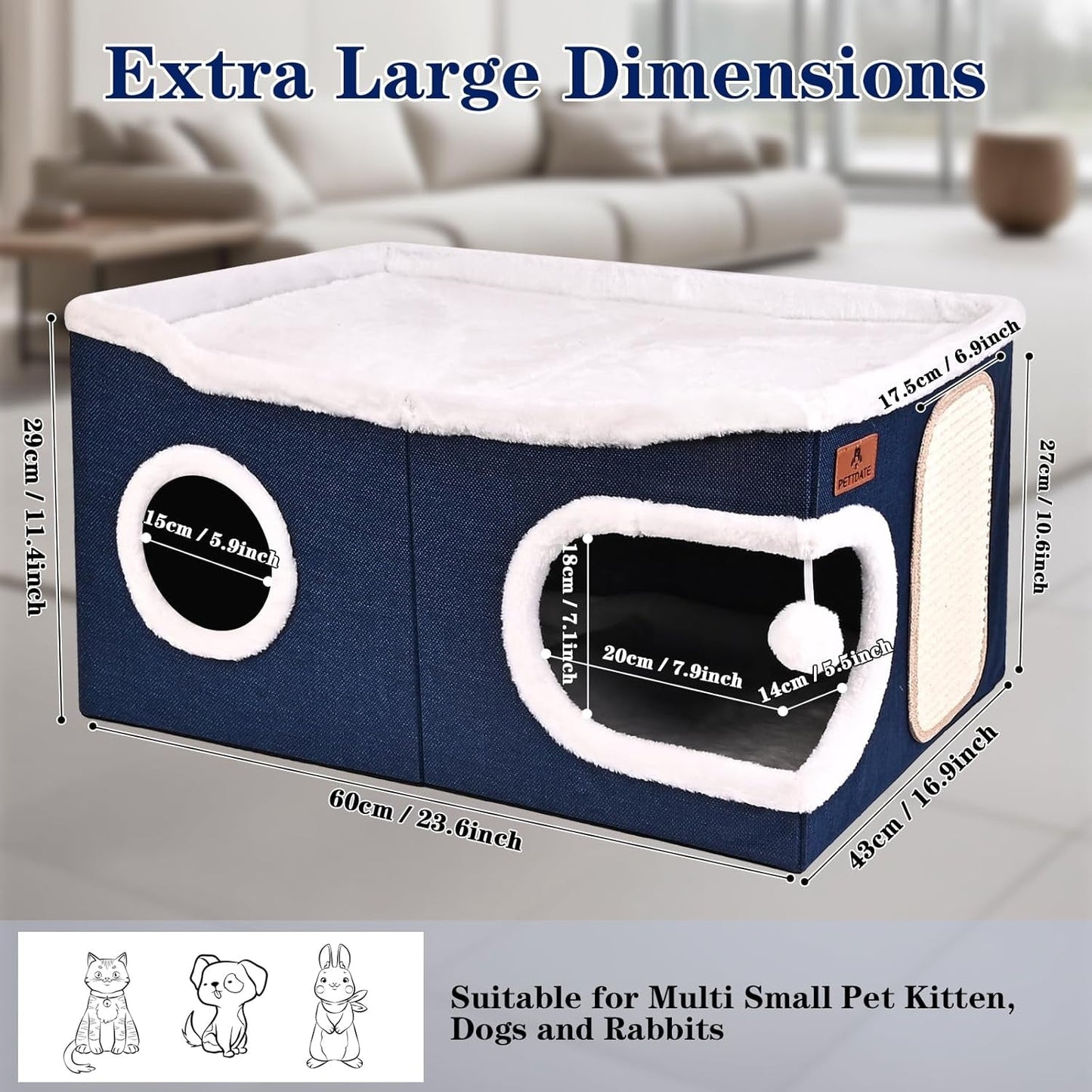 Mantas y Muebles, Mascotas, Casas y Cuevas, Gatos, Camas para gatos, Gatos - camas, colchones