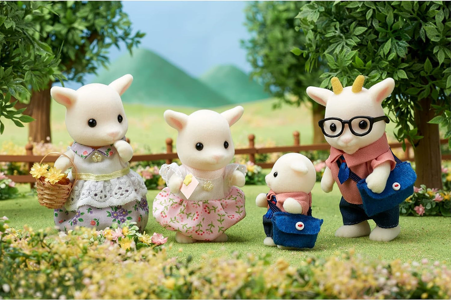 Sylvanian Families 5622 Familia de Cabras - Figuras casa de muñecas