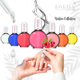 LALILL Aceite para cutículas de uñas 75Ml - Himbeere Nagelpflegeöl - Nagelöl Pflege Für Nägel Nagelhaut - SPA Maniküre Naildesign Hände - Vegano - Con pipeta