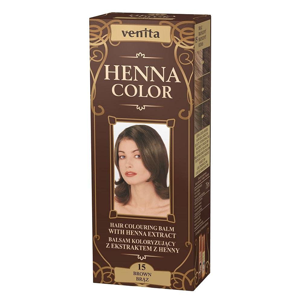 Henna Color 111 Acondicionador Natural para Cabello Rubio Color de Cabello Efecto Coloración Natural Henna Eco Tinte Capilar Naty Shop Bronce 75 G (1 Pack)