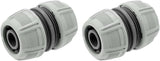 Reparador Gardena de 13 mm (1/2 pulgada) y 15 mm (5/8 pulgada): reparación rápida y sencilla de mangueras sin herramientas, Power Grip, alta fuerza de sujeción, en caja (18232-20)