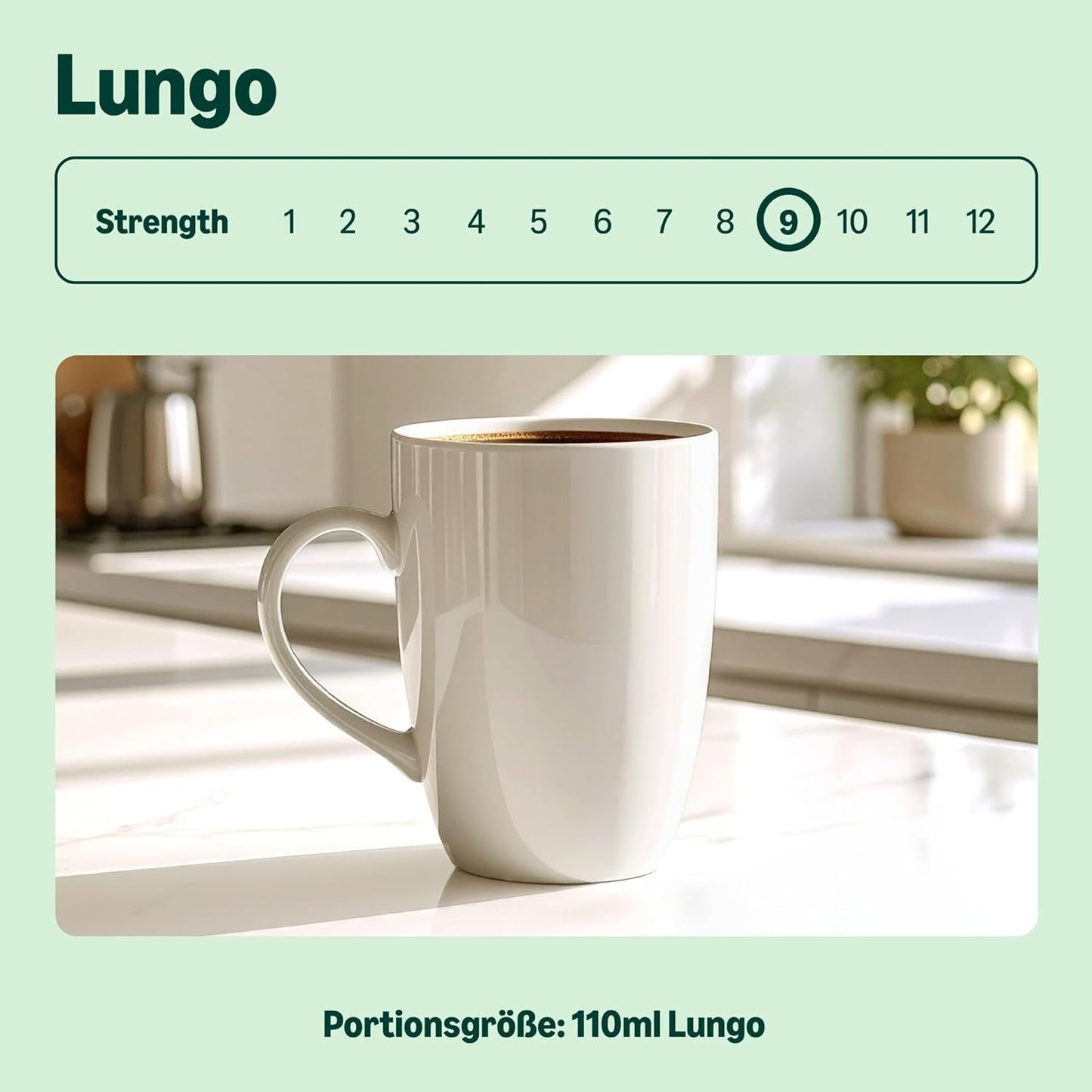 de Amazon Lungo Aluminium-Kaffeekapseln, compatible con Nespresso, mittelgeröstet, 100 Stück (5 Packungen mit je 20 Stück) – Rainforest Alliance certificado