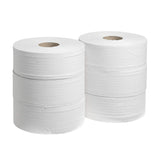 Scott Essential Jumbo Toilet Roll 8501 - papel higiénico Jumbo Roll - 6 rollos X 1.053 hojas de papel higiénico de 2 capas (2.400 M en total)