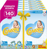 Comodidad para bebé XXL | Talla 6 (16-30 kg) | 140 pañales