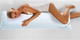 Almohada para dormir de lado 40 X 145 Cm almohada de lactancia con cierre de cremallera 1500G Climatizador Almohadas estándar Oeko-Tex Naty Shop