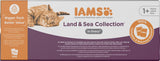 IAMS Delights Land & Sea Collection Comida Húmeda para Gatos - Surtido de Carne y Pescado Multipack en Salsa, Comida Húmeda para Gatos a Partir de 1 Año, 72 x 85 g