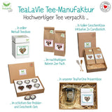 Tealavie - Té para niños sin azúcar - Fresas silvestres y ruibarbo (200 g) Tealavie Fruit - Té de frutas a granel