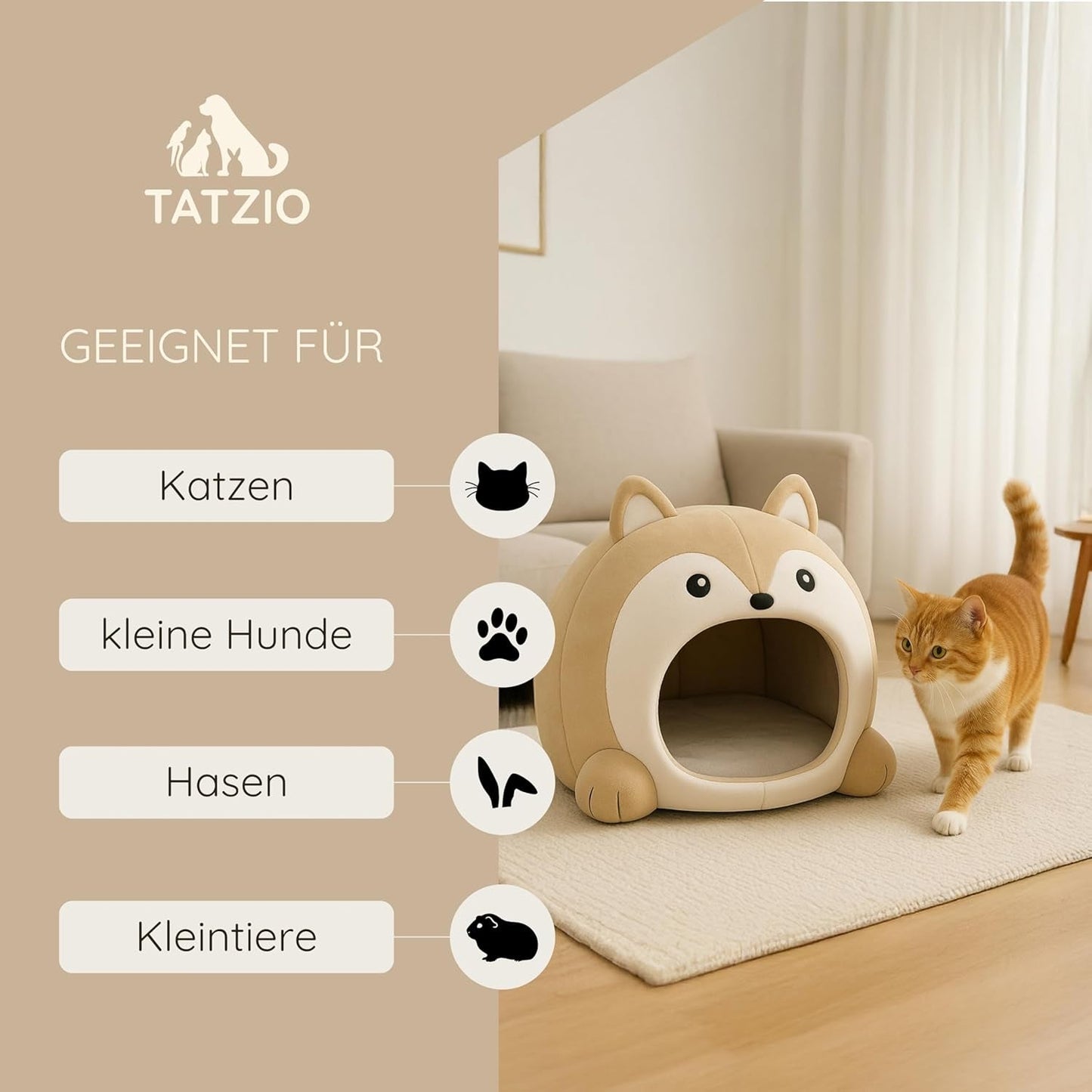 Mantas y Muebles, Mascotas, Cuevas y Casas, Gatos, Camas para Gatos, Camas para Gatos, Colchones