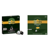 Kaffeekapseln Espresso Ristretto, Intensität 12 von 12 & Kaffeekapseln Krönung Crema, 200 Kapseln compatibles con Nespresso, 10er Pack, 10 x 20 Getränke, 1040 g