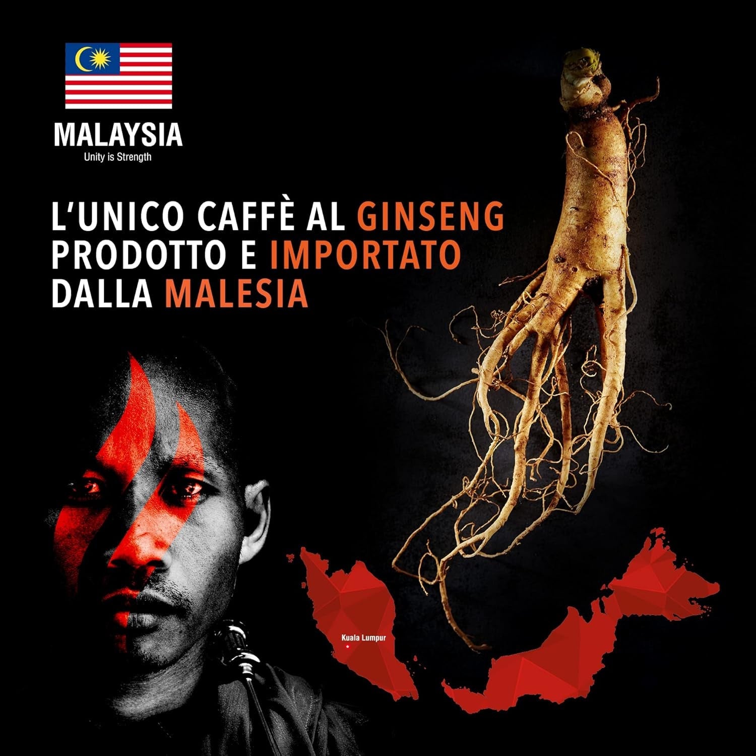 - 5 paquetes con 10 cápsulas de ginseng sin azúcar, 50 cápsulas 100% compatibles con la bebida Nespresso-System von Ginseng, sin gluten y sin lactose
