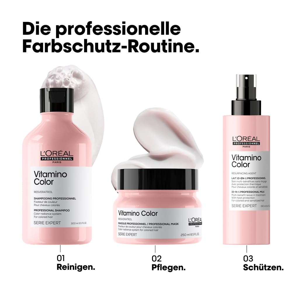 L'Oréal Professionnel Serie Expert Vitamino Color Mask Tamaño Viaje Naty Shop mascarilla capilar