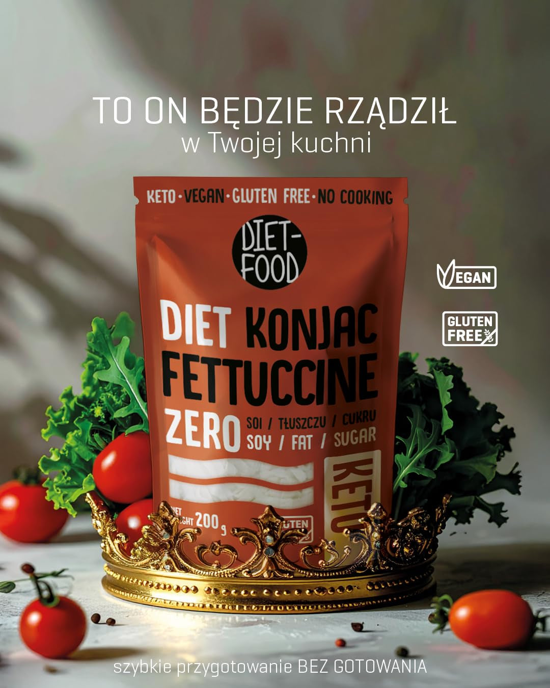 Fideos Shirataki COMIDA DIETÉTICA Fideos Konjac bajos en carbohidratos y bajos en calorías Comida vegana Sin grasa Sin soja Sin gluten Fideos dietéticos solubles en agua Bajos en calorías 200 Gramos