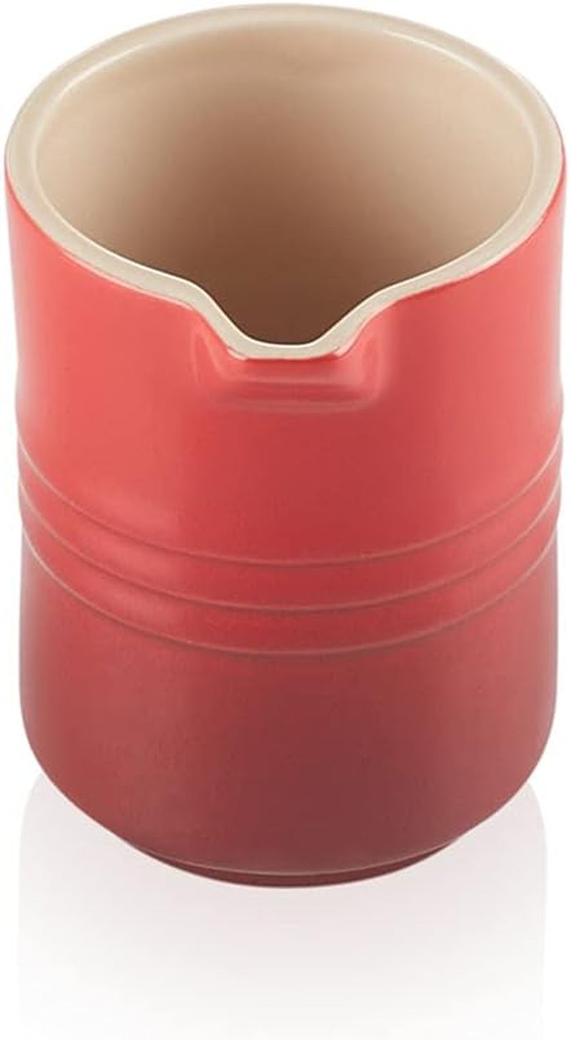 Le Creuset Taza para leche de gres, 150 ml, rojo cereza, 91051700060099
