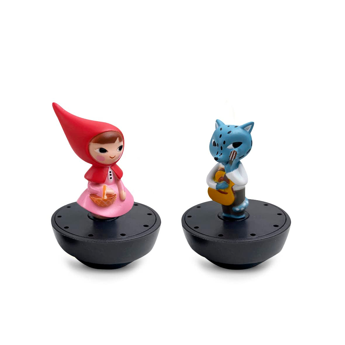 Trousselier - Caperucita Roja - Caja de música bailando - Caja de música - Ideal regalo de cumpleaños - 2 figuras desmontables - Fácil de manejar - Música primaveral de Vivaldi - Color Multicolor, S95095, Juguetes para bebés grandes Naty Shop