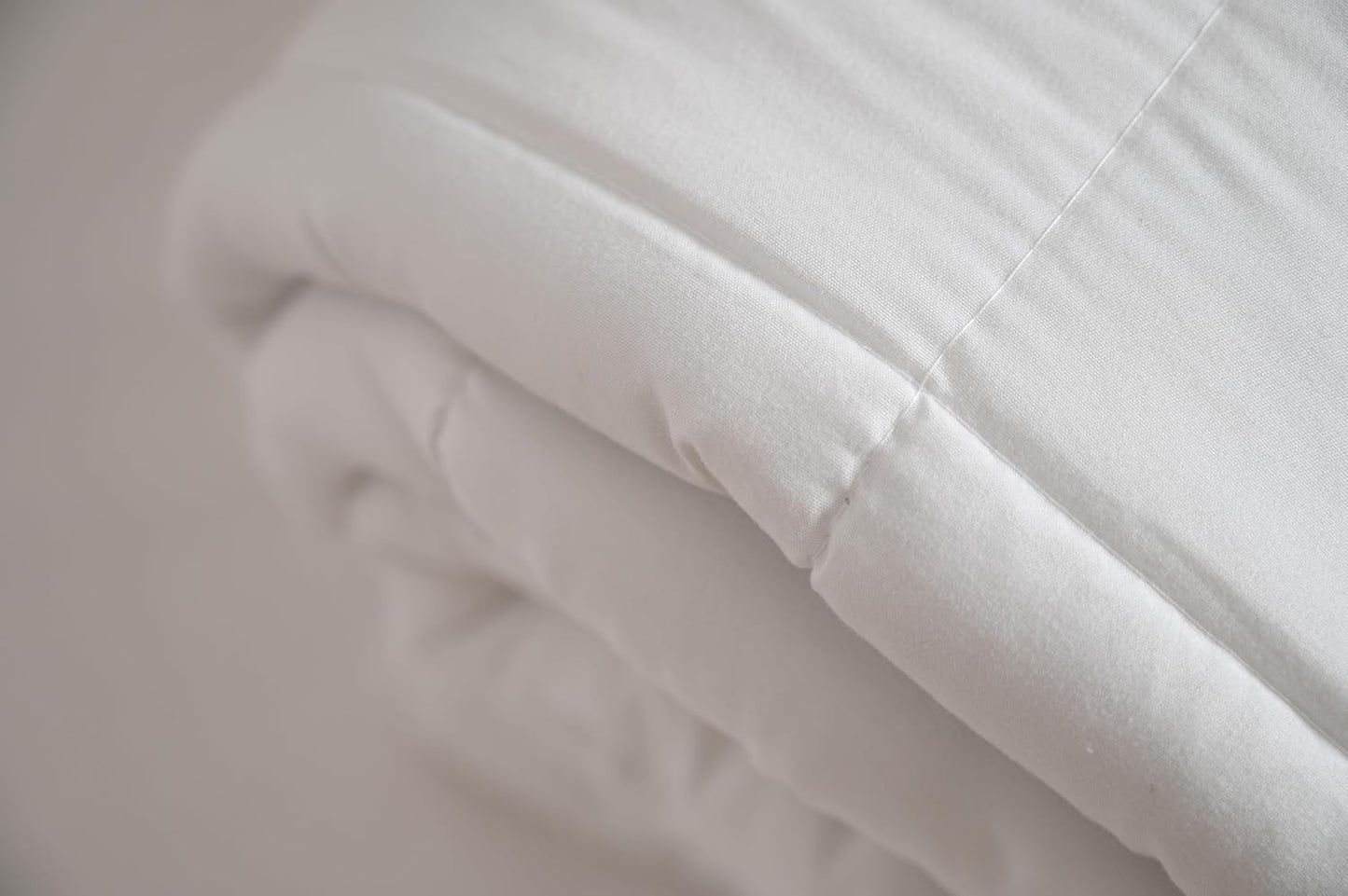 Edredón TRAMAS+ 200 Gr/M² para camas de fibras huecas siliconadas - 150X220 Cm - Certificado Oeko Tex - Blanco, suave, cálido, minimalista - Cama 90 Cm Edredones y edredones Naty Shop