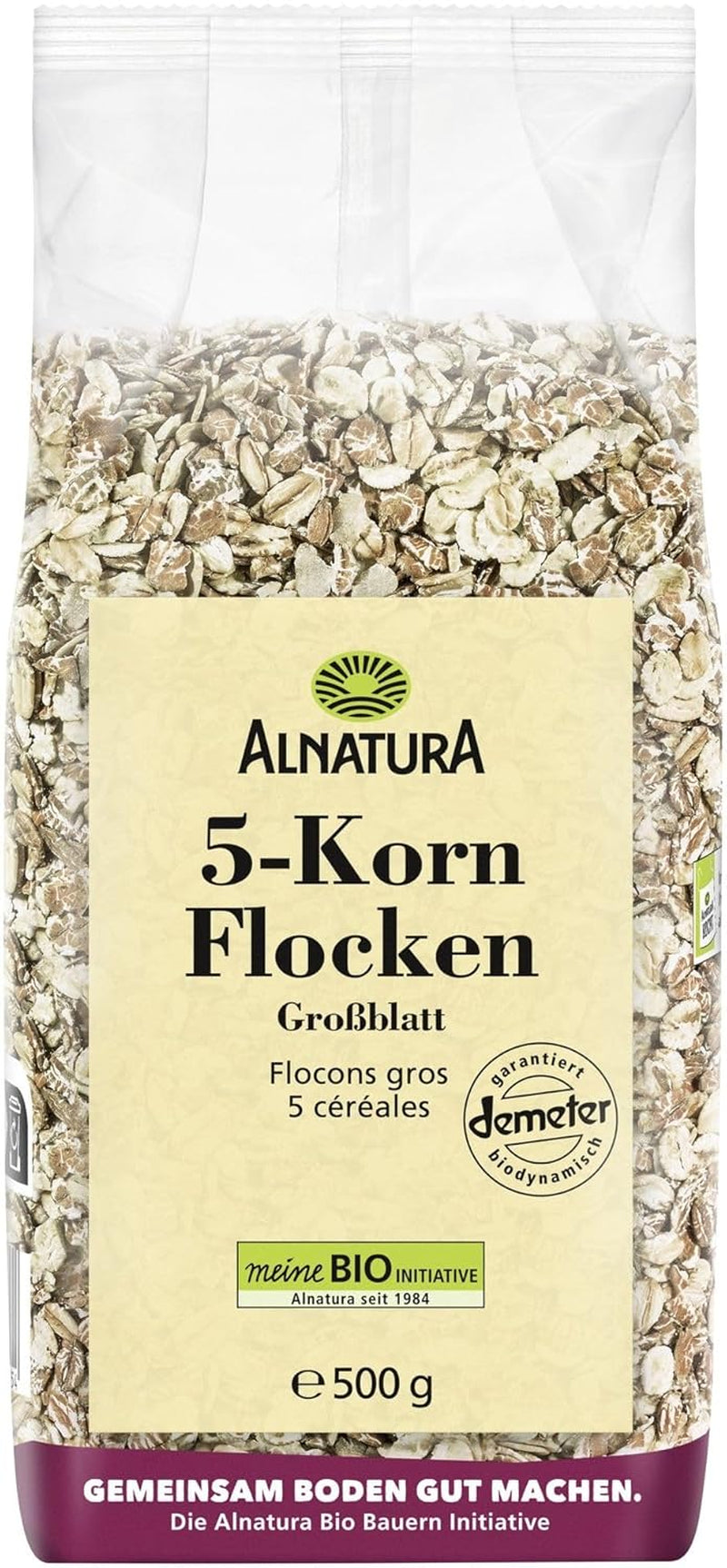 Copos Demeter de 5 granos, 500 g