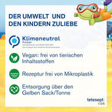 Tetesept Kids Dino - Aditivo de baño para niños, espuma, colorea el agua verde, 40 ml Naty Shop