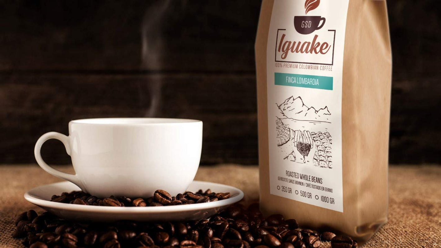 Café Iguaque 1000gr | Premium Kaffee ganze Bohnen 100% Arábica de Colombia | Familienbetrieb - Single Origin Kaffeebohnen - Nachhaltige eigene Plantage im Hochland - Kräftiges Aroma