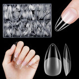 Uñas Artificiales Cortas 500 Piezas Puntas De Uñas De Gel Suave De Cobertura Completa Para Uñas De Gel 12 Tamaños Puntas De Uñas Prepulidas Para Uñas De Gel Uñas Artificiales Cortas Extensiones De Uñas De Ataúd Con Caja