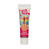 Colorante alimentario Funcakes Melocotón Gel: Colorante alimentario altamente concentrado para masas, natas, fondant y mazapanes. Fácil dosificación. Una sola gota para crear colores vibrantes. Halal. 30 gramos.