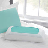 Sealy SE '19 Essentials SM Aqua Bubble Gel Sheet, almohada 1 MC (EE. UU.), Blanco, 61 x 40 x 14 cm Naty Shop Standard Pillows