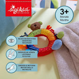 SIGIKID 40490 Anillo activo Baby Activity PlayQ Juguete para niñas y niños recomendado a partir de 3 meses multicolor Baby Toys Naty Shop