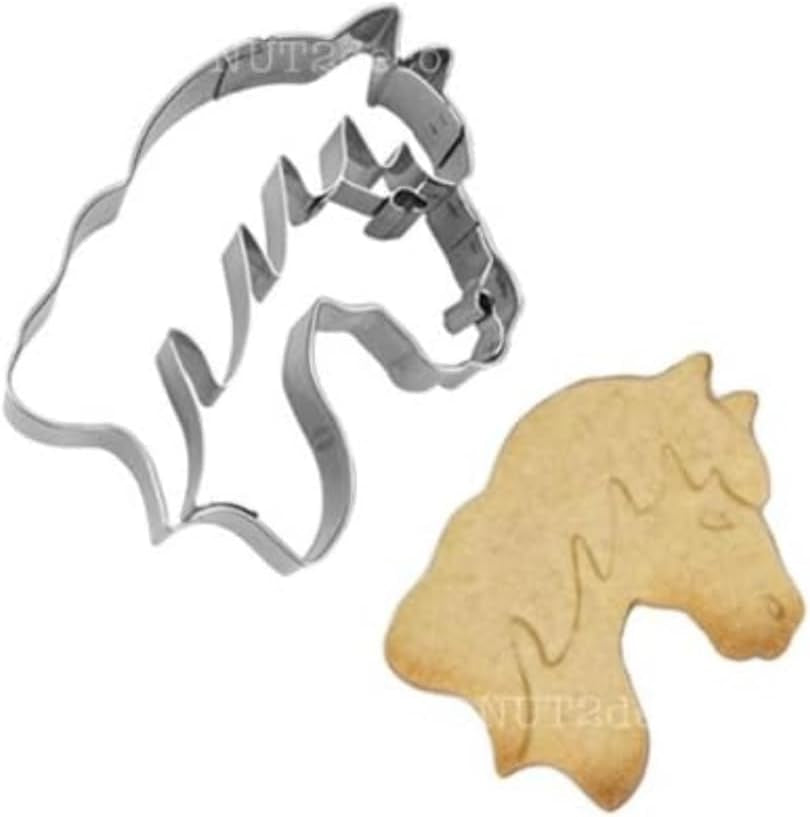 Städter 076310 molde para galletas, acero inoxidable, plateado, 7,5 x 7,5 x 7,5 cm