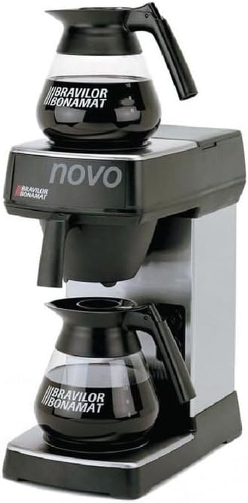 F454 Novo Cafetera Espresso, 1,5 L, Negra, 430 (Al) x 205 (An) x 340 (Pr) mm
