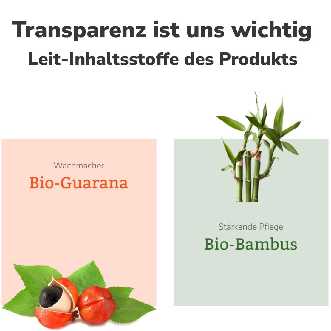 Lavera, Gel de ducha con bambú y guaraná ecológico, 3 en 1, para piel, cabello y rostro, 200 ml Ducha y baño Naty Shop