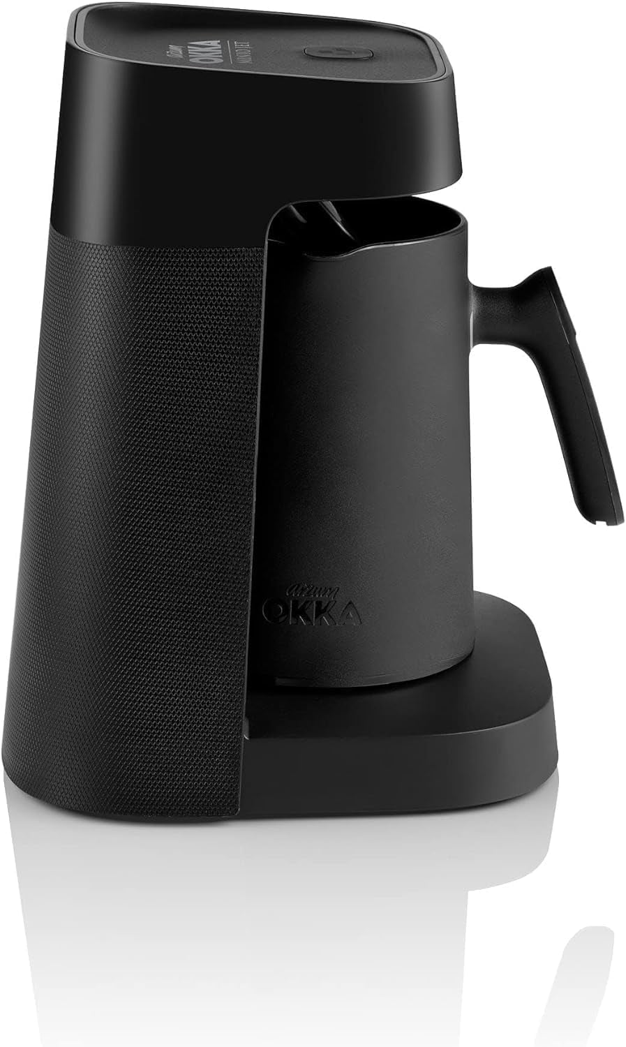 Cafetera turca Arzum Okka MINIO JET, 400 W, capacidad 5 tazas, protección contra desbordamiento, sistema de aviso acústico, Cafetera turca, cromada