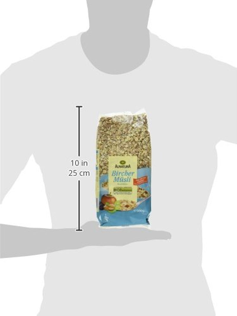 Muesli Bircher ecológico, vegano (1 x 500 g)