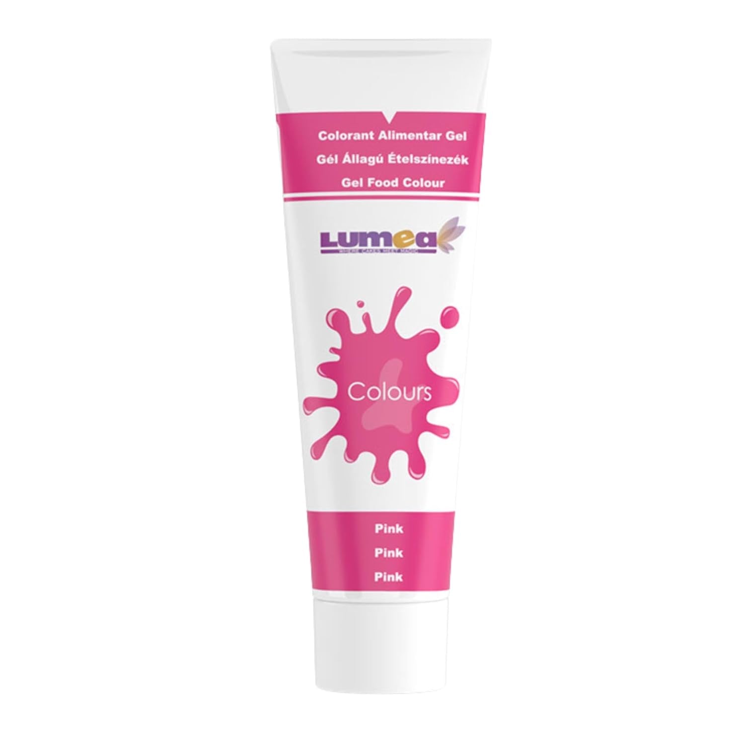 Dekozauber 24 Colorante alimentario rojo, gel, 30 g, vegano, sin azúcar, altamente concentrado, colorante alimentario rojo para fondant, crema de mantequilla, bebidas y más