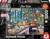 Schmidt Spiele 59656 Artist's Studio Rompecabezas secreto de 1000 piezas Rompecabezas Naty Shop Título predeterminado