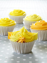 Sugarflair pasta colorante alimentario amarillo juego de 4 pasta colorante alimentario fondant mazapán pasta de azúcar crema de mantequilla y más: narciso amarillo canario crema huevo melón juego de 4