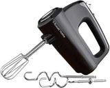 Russell Hobbs Batidora con base [1,5 L Glasbehälter] Matt Schwarz (motor Starker 0,9 PS, función Impuls-/Ice-Crush-funktion, Edelstahlmesser, Bpa-Frei Mixer, Elektrischer Zerkleinerer, Smoothie-Maker) 24722-56 Kitchen Naty Shop Batidora de mano, individual
