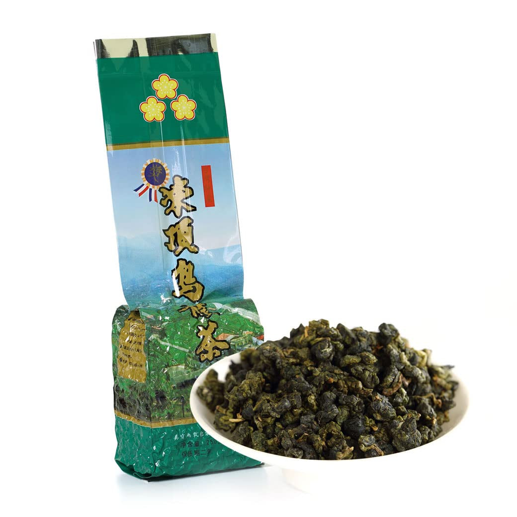 GOURTEA Taiwán Dong Ding Oolong Té Verde 250g / 8.8oz Alta Calidad Tung Ting Oolong Té Verde Dongding Oolong Té Montaña Oolong Té