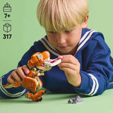 LEGO Jurassic World Little Eatie: T.Rex Juguete de construcción para niños y niñas Set de construcción de dinosaurios de 7 años Modelo de regalo para niños con boca, cabeza y cola móviles 76967 Juegos de construcción Besuche den LEGO-Store