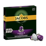 Kaffeekapseln Lungo Intenso, Intensität 8 de 12, 200 Nespresso®* compatible Kapseln, 10 x 20 Getränke & Kapseln Lungo Intenso, Intensität 8, 100 Nespresso®* Paquete de 10, 10 x 10 Getränke