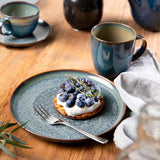 Villeroy & Boch Crafted Denim juego de desayuno 6 piezas, para 2 personas, azul