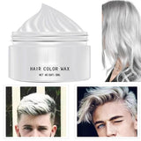 Tinte Capilar Blanco Natural, Tinte Cera Capilar Blanco, Tinte Capilar Natural Blanco Unisex, Tinte Capilar Blanco, Cera Capilar Fiesta Halloween Cosplay, Tinte Capilar Cera Capilar Fiesta, 30ML Naty Shop Tinte Capilar