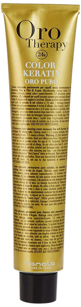 Fanola Oro Therapy Color Keratin 5.0 100ml Tinte para el cabello Naty Shop 11 Super Rubio Platino