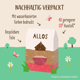 Gachas de Allos de higos y frambuesas sin azúcar | Gachas sin azúcar | Muesli orgánico | Muesli con frutas | Avena | Gachas de avena para el desayuno | Cereales para el desayuno | Vegano | Paquete de 6 (6 x 500 g)