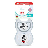 Chupetes NUK Perfect Match Air para bebés | 6-18 meses | Chupetes de ortodoncia que favorecen la circulación del aire y previenen erupciones provocadas por la saliva | 95% de aceptación por parte de los bebés** | Mickey Mouse de Disney | Paquete de 2